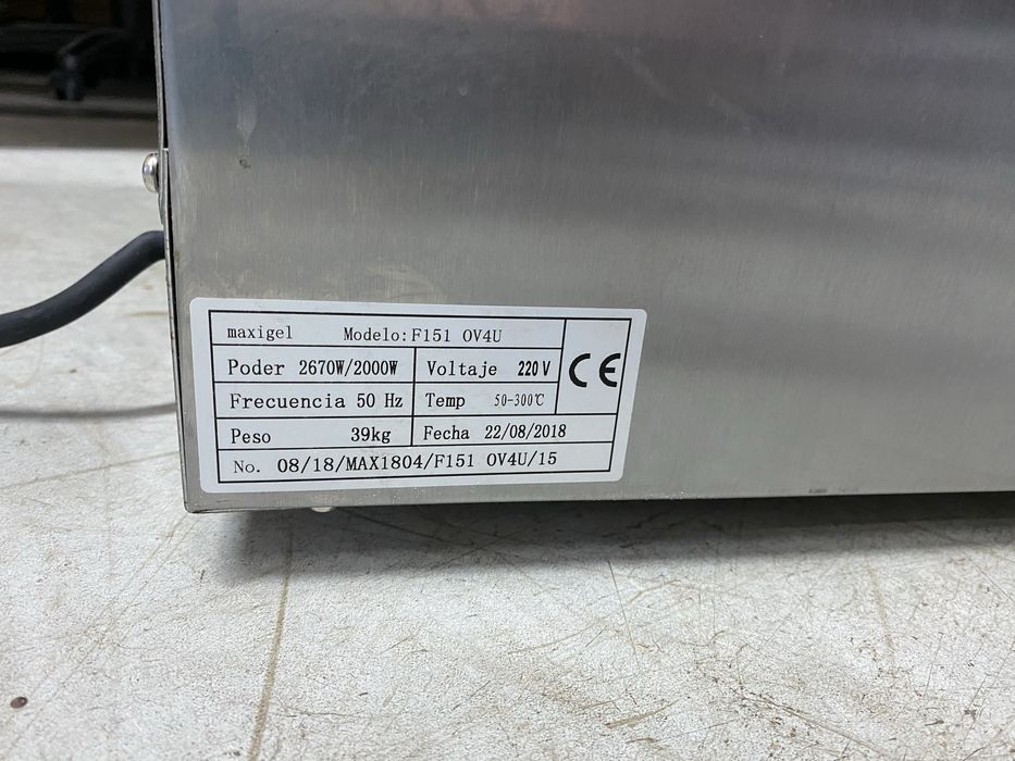 Cuptor MAXIGEL-NOU-Nefolosit/de patiserie