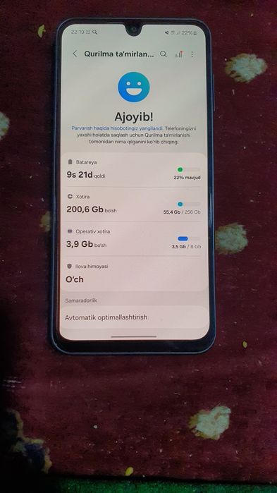 Samsung A16 8\256 kelishamiz