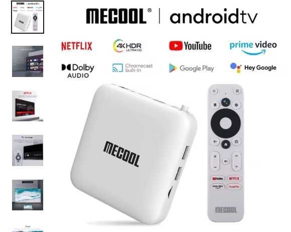IP Tv Box Mecool KM2, Тв Бокс нов, с инсталирани Тв програми