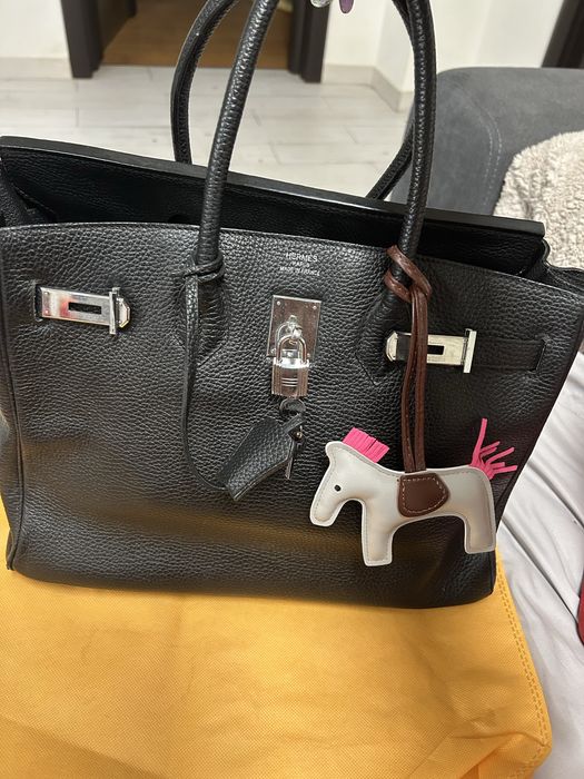 Geanta  Hermes birkin de piele