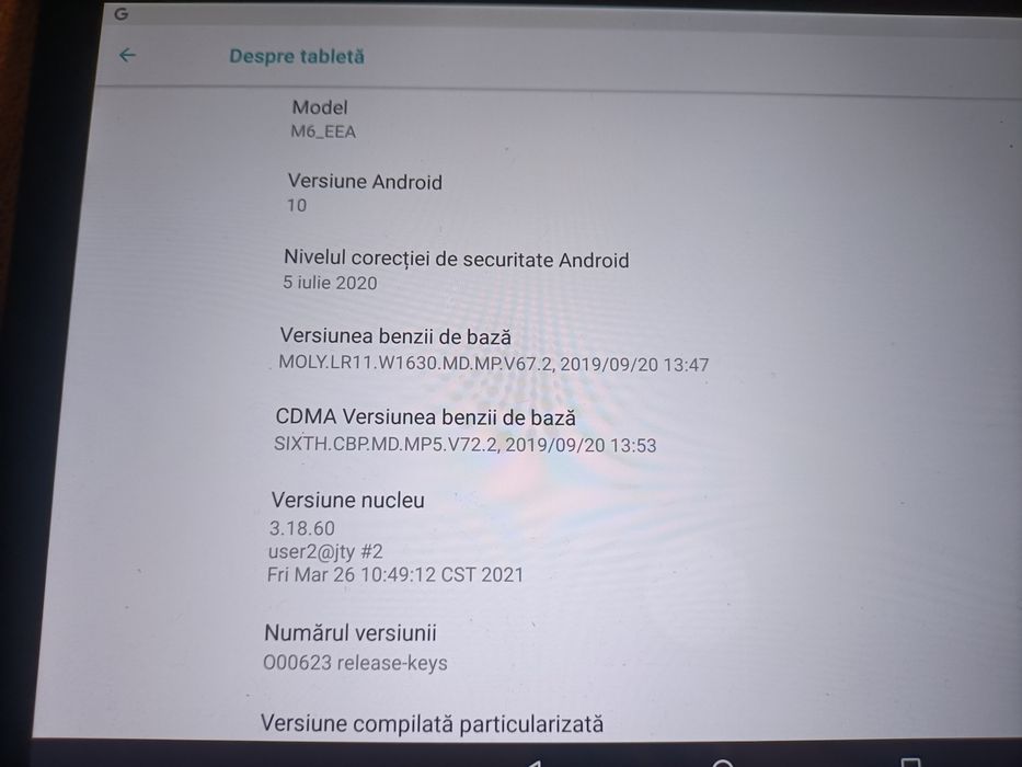 Tableta AoyoDKG M6 10,8 inch