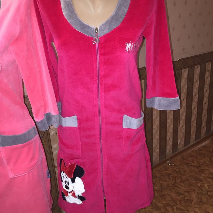 Домашние халаты велюр