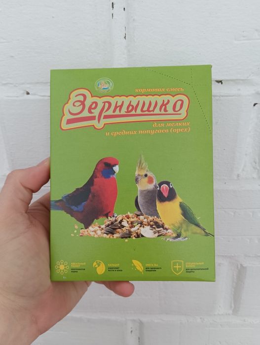 Корма для попугаев