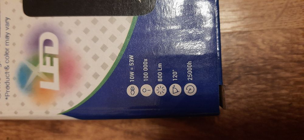 Proiector Led 10W,800 lm,lumina rece,6000 K,Aluminiu,negru,IP65,Nou