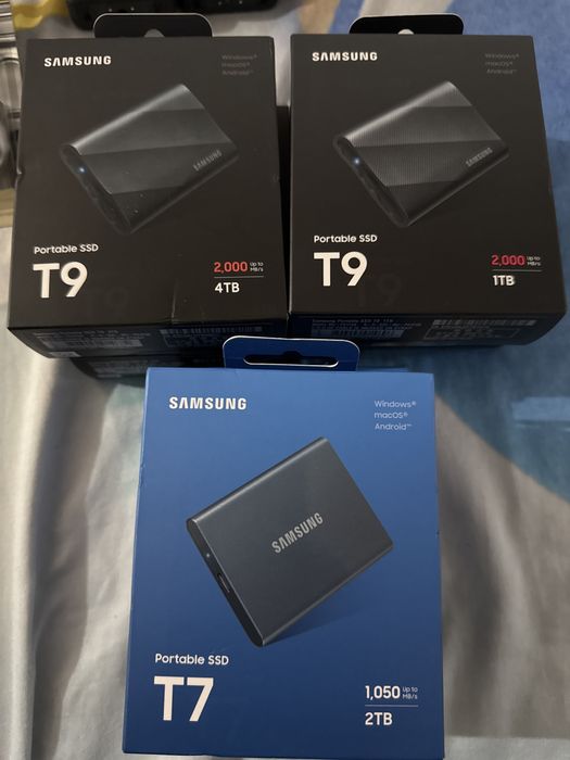 Samsung SSD Portabil 4T,2T,1T
