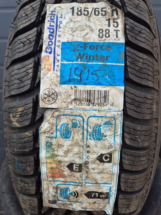 1 Anvelopa M+S IARNA - 185/65/15 - BFGoodrich - NOUA - DOT 2015 !
