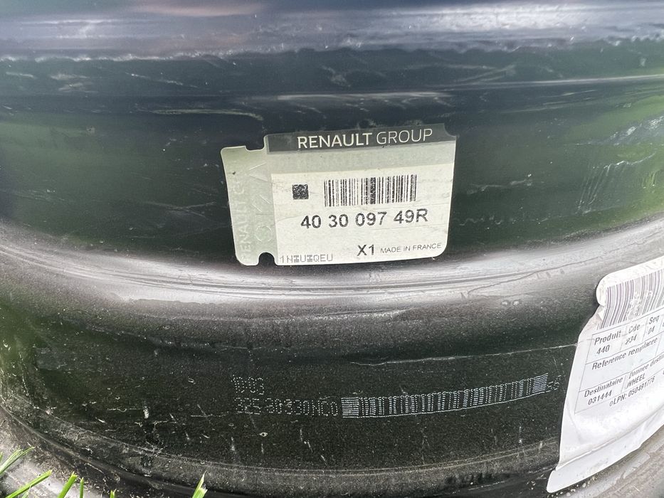 Джанти 15 цола за Рено 6Jx15H2