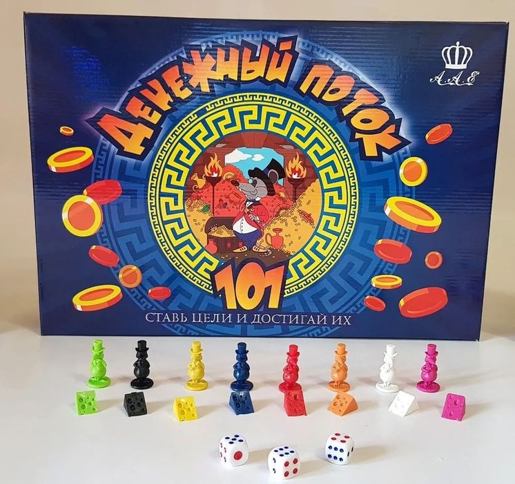Настольная игра "Денежный поток "101 Cashflow