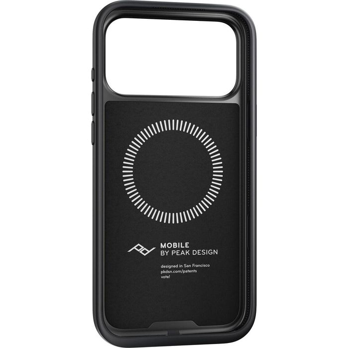 Husă telefon iPhone 17 Pro Peak Design Everyday Clarino negru