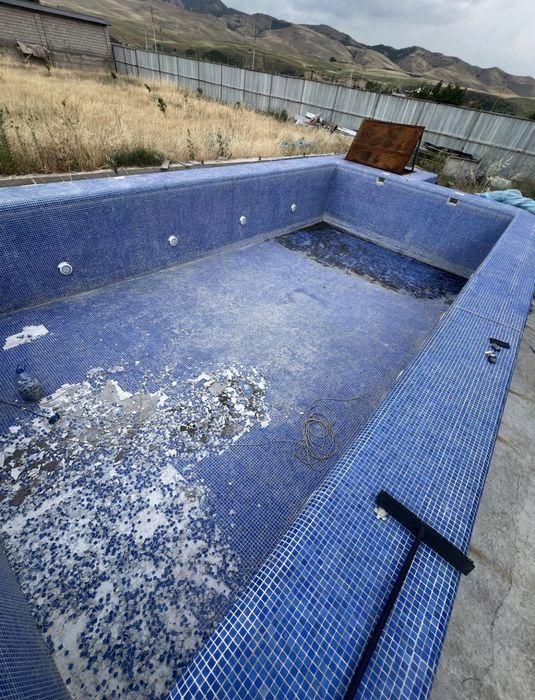 Бассейн чистка реставратса