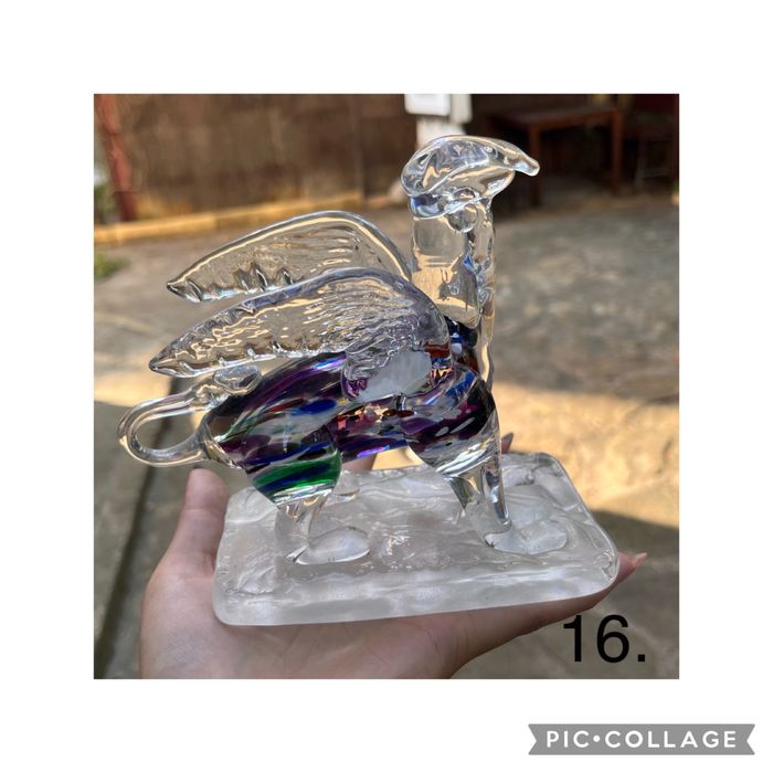 Кристални фигурки животни