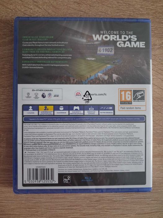 FC 27 PS4 - Disk Fizic, Nou, Sigilat