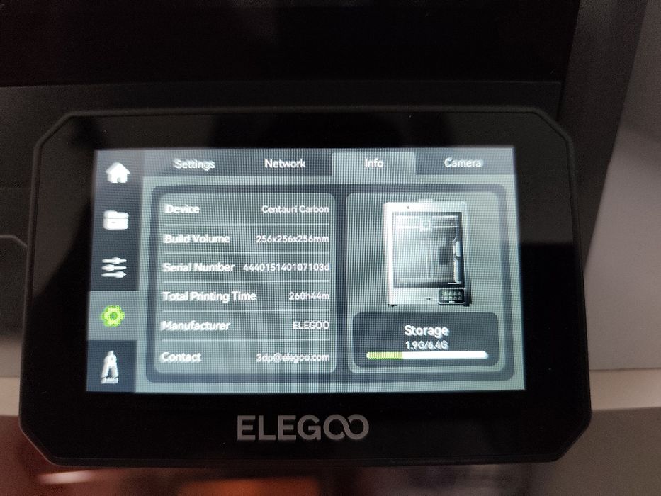 Imprimanta 3D Elegoo Centauri Carbon