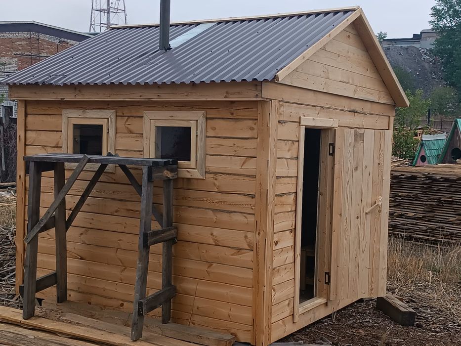 Бани из бруса под ключ