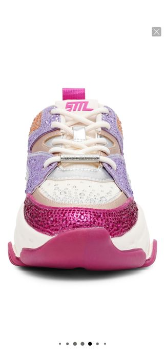 Маратонки, сникърси Steve Madden обувки камъни розово с бяло, камъчета