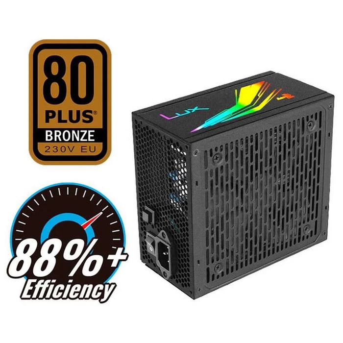 Sursă alimentare modulară Aerocool Lux RGB M550W,80Plus Bronze,sigilat
