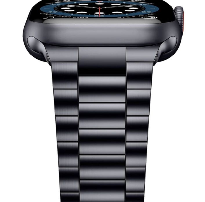Curea Bratara Metalica Apple Watch seriile 1-9 , SE si Ultra, 42-49mm