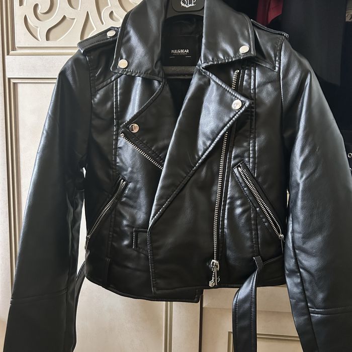 Косуха кожаная короткая