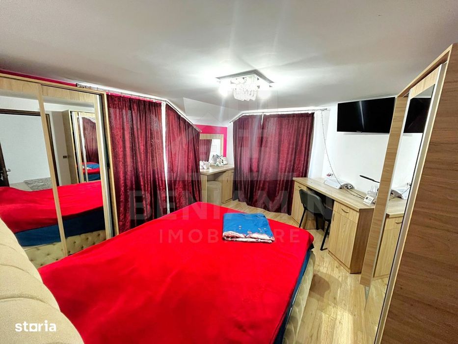 Casa P+1-Toate Utilitatile-3 Dormitoare-2 Bai-680mp Teren-Mobilata