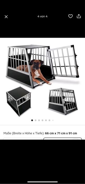 Продавам метална клетка за куче