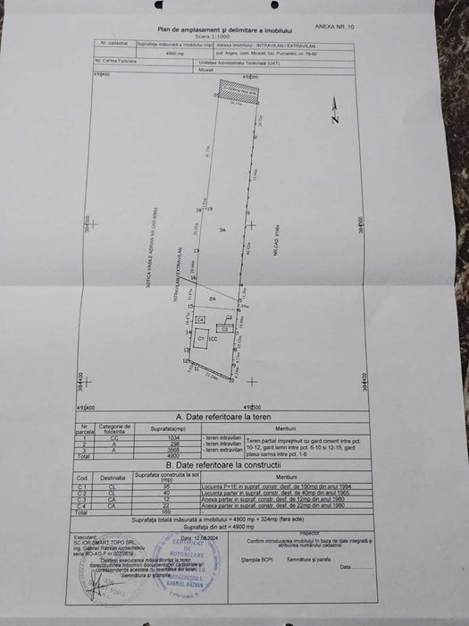 Casa + Teren / Livada