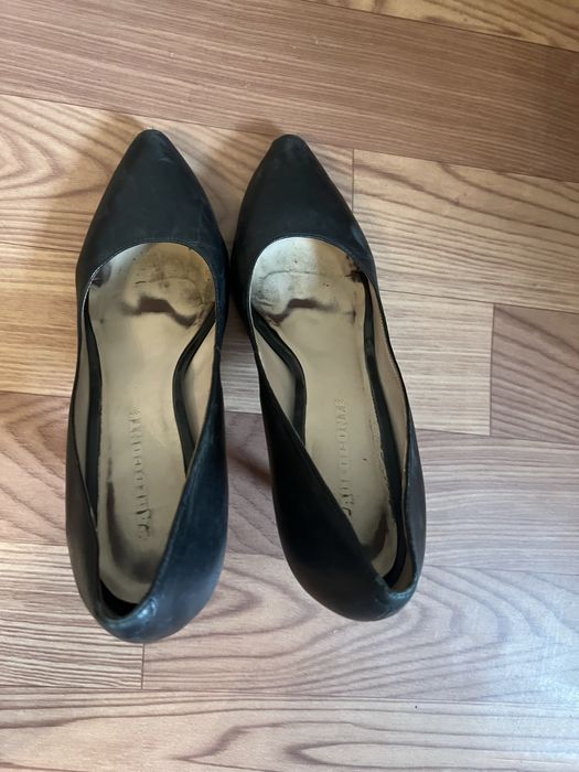 Черные лодочки от Poletto