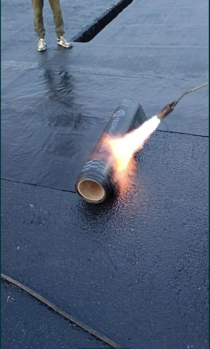 Крыша ремонт дом здания гараж.