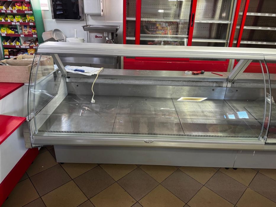 3 vitrine frigorifice Linde Full Inox Premium stare foarte bună