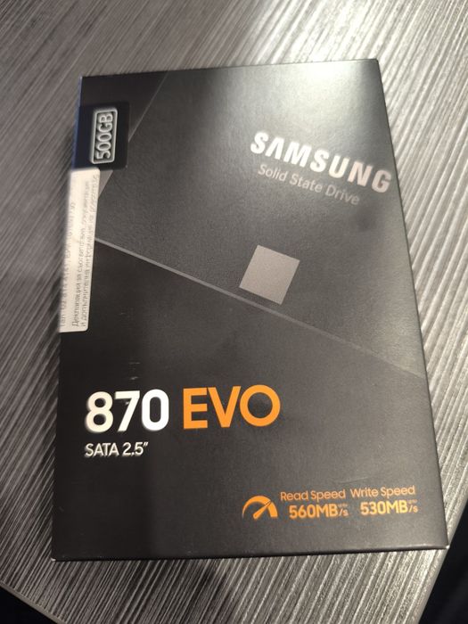 SSD Samsung 870 Evo 500GB