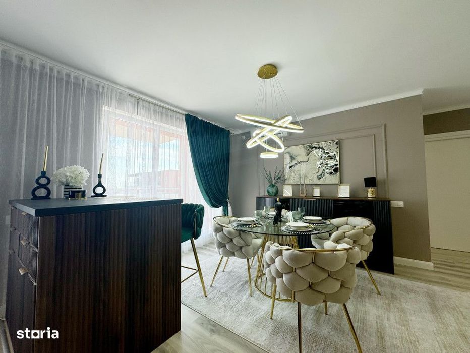 Apartament cu 2 camere decomandat, 62 mp utili + balcon 15mp - Lipovei