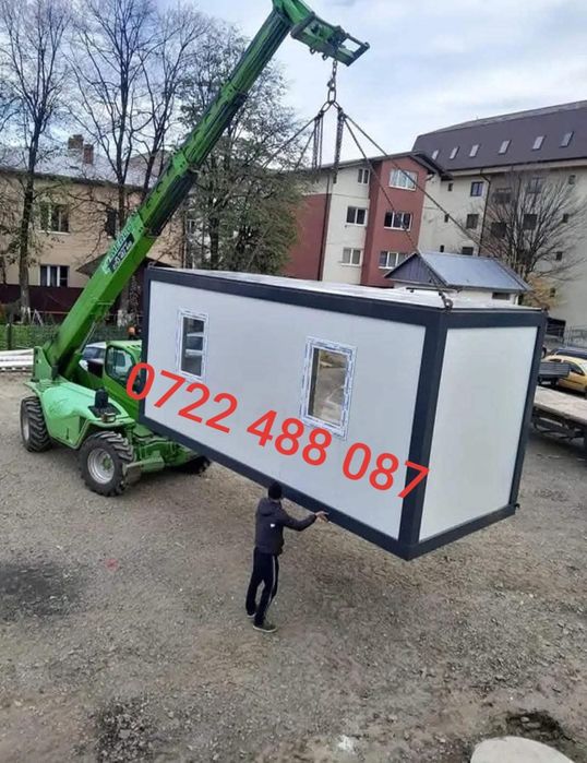 Container modular tip birou, locuinta, spatiu comercial  8 x 2.4m