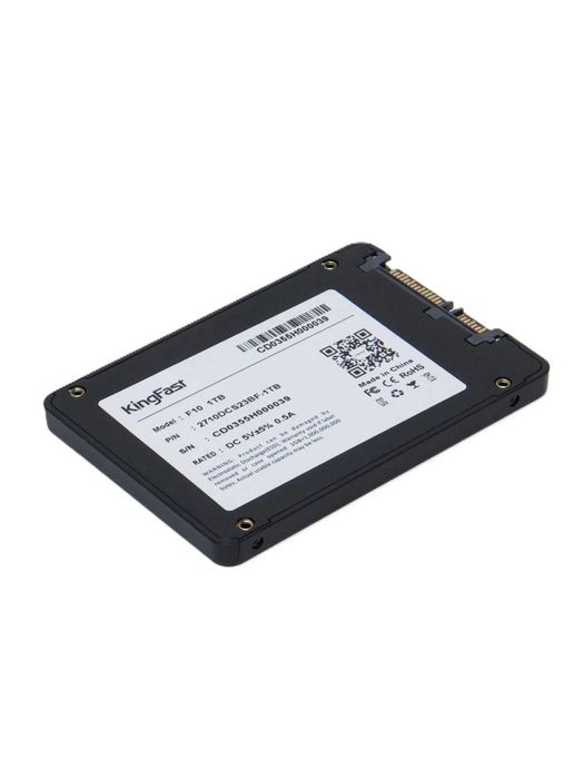 - Твердотельный накопитель SSD 256GB KingFast F10 2.5" SATA III