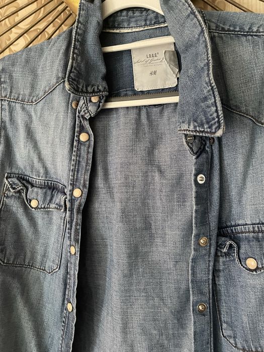 Camasa jeans h&m la 24 lei
