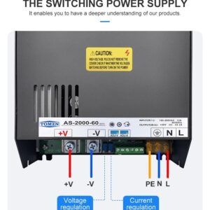 Захранване 2000W AC-DC серия 12V 24V 36V 48V 60W