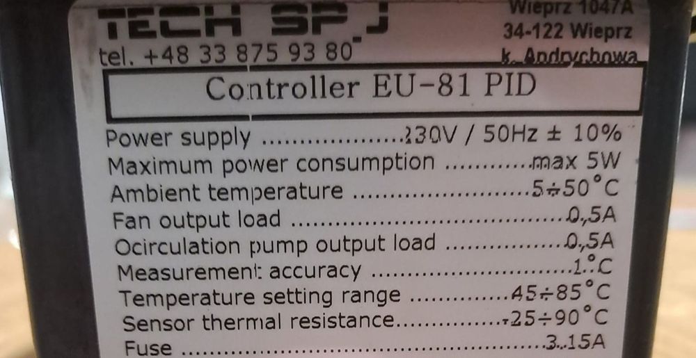 Kit / set senzori temperatura controler EU-81zPID pt. cazan incălzire