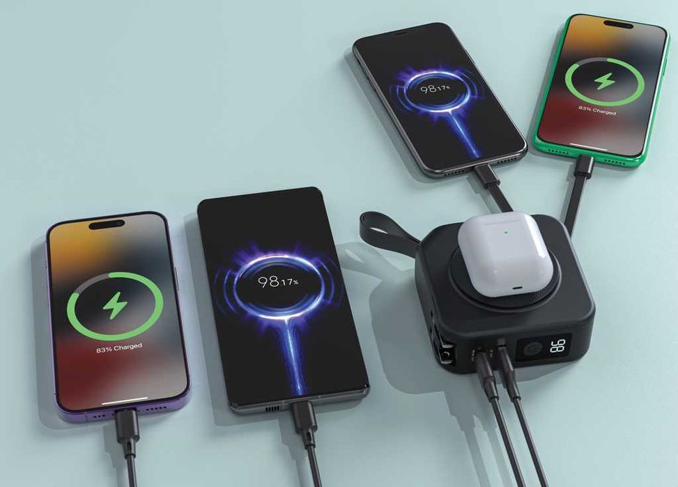 Продавам Универсално зарядно 5 в 1 Saratoga