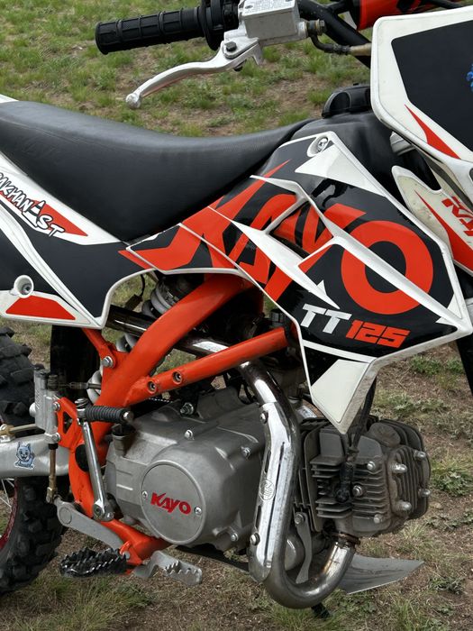 В продаже Kayo tt125, полуавтомат
