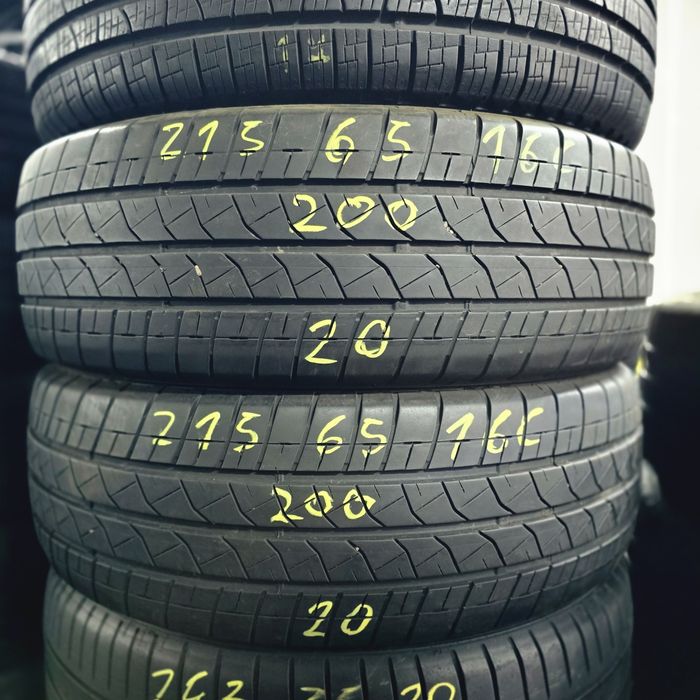 2x 215/65/16C VARA BRIDGESTONE 2020 Stare excelentă