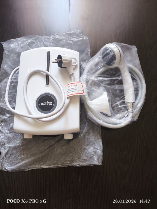 Проточный водонагреватель. Новый