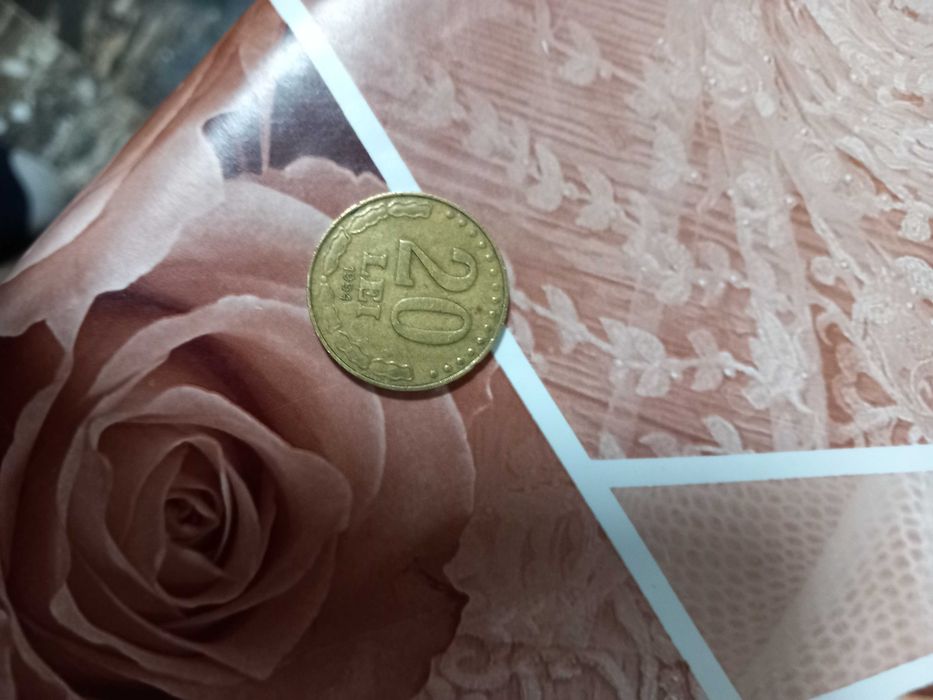 Monedă 20 lei an 1994 Ștefan cel mare