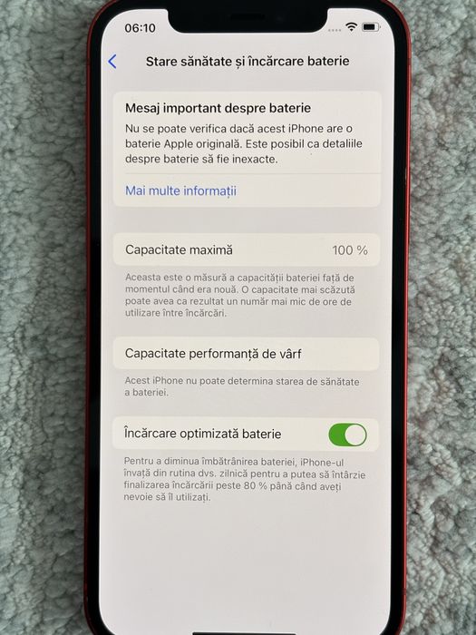 Iphone 12 Red -  64 Gb - Ca nou