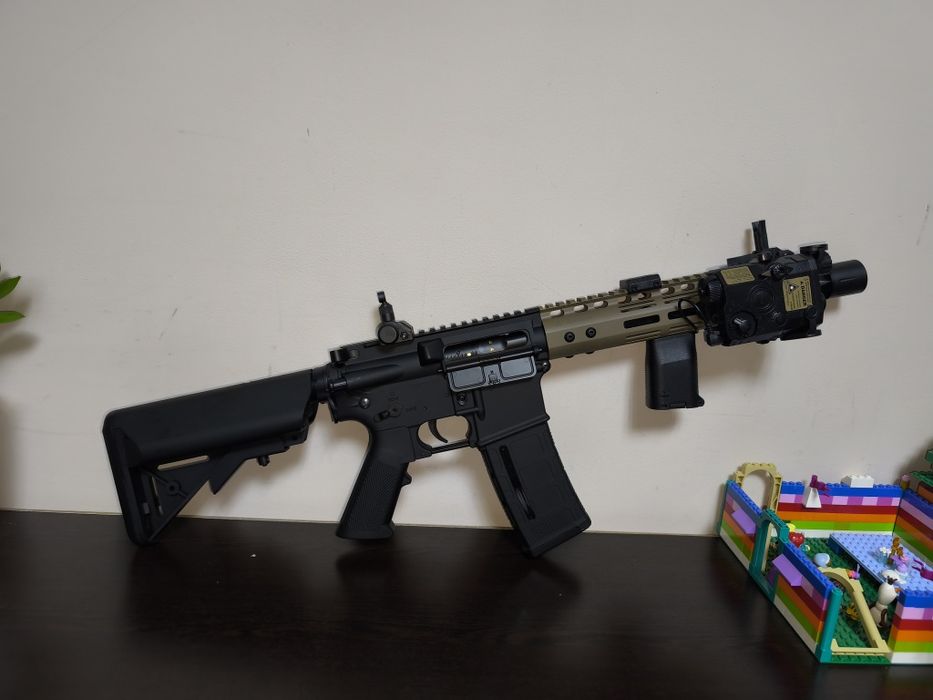 Игрушка! Sijun MK18 Jinbo V4  гидрогелевый бластер 1:1