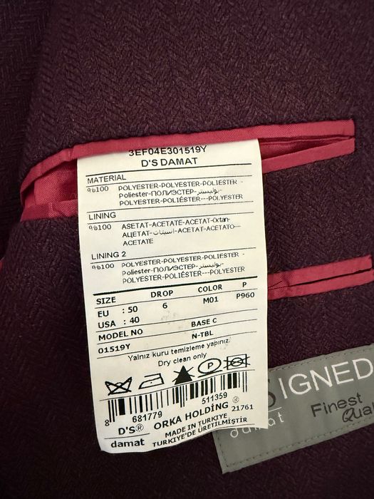 Sacou bărbați D’S Damat