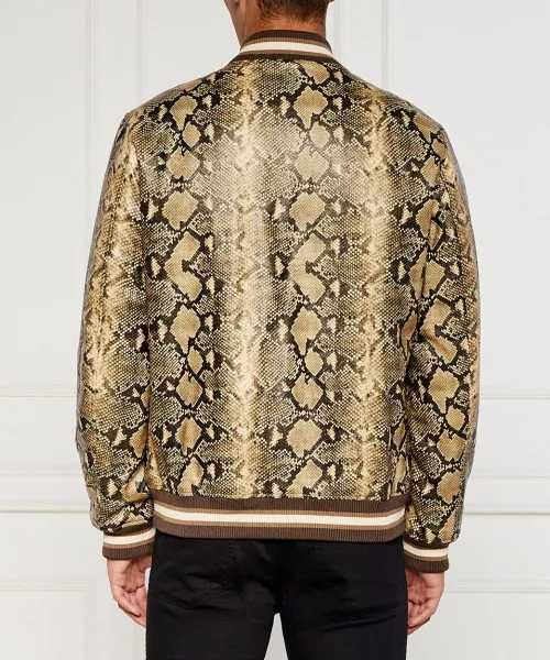 Чисто ново оригинално кожено яке GUESS, размер L