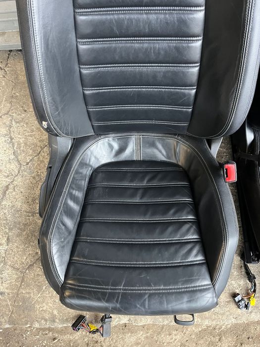 Салон VW Passat CC Кожа черен подгрев ном 206