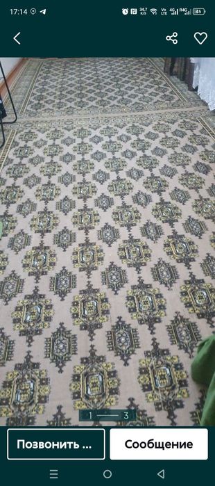 Ковёр 3/4 Калин шерсть юмшоккина