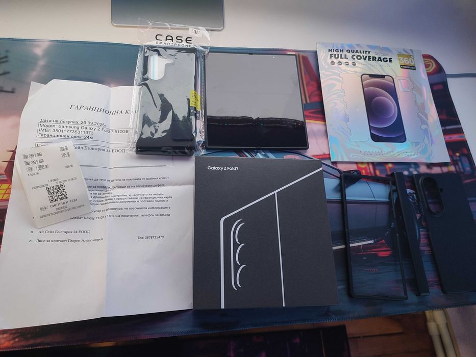 Samsung Galaxy Z Fold 7 512GB Гаранционен!