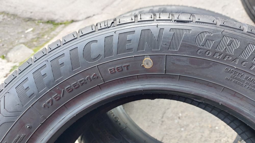 Нови гуми 175/65/14 Goodyear Efficient Grip 2 броя