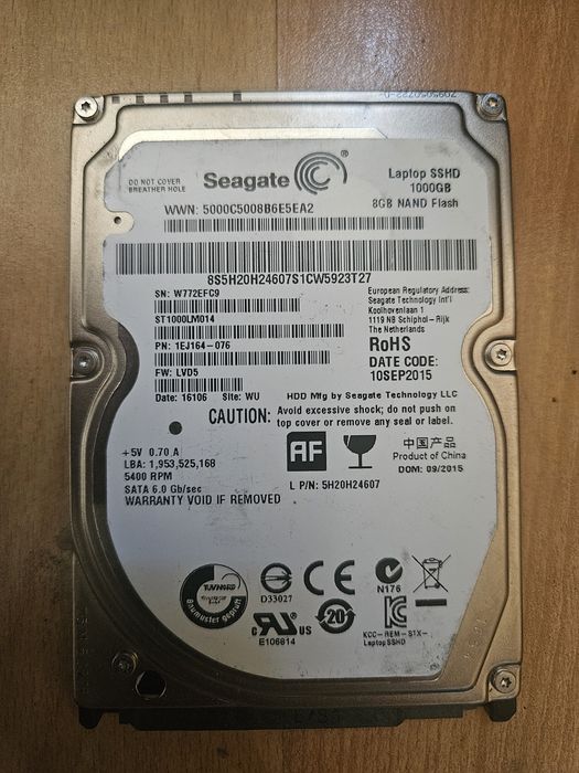 SSHD laptop 1 Tera si procesor laptop T9300