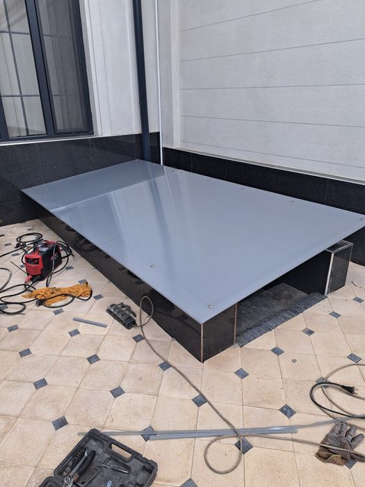 Раздвижной навес и козырёк